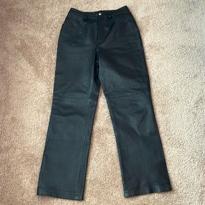 Vintage Newport News Leather Pants